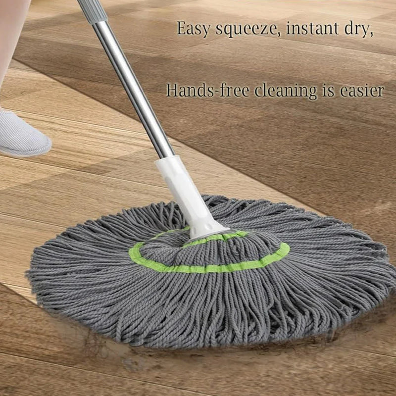 Squeeze Twist Mop / Self Wringing Mop With Stainless Steel Handle