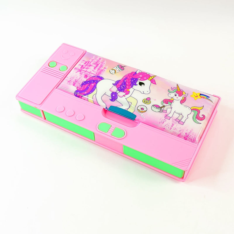Multi Purpose Gadget Jumbo Pencil Box Compass