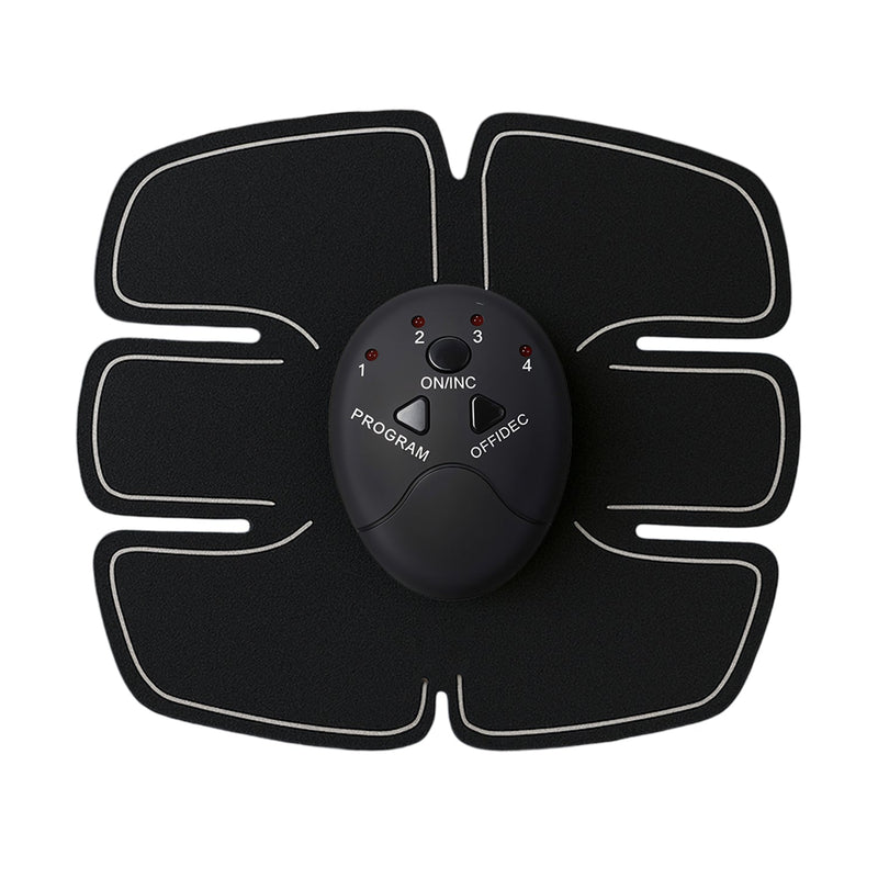 Wireless 6-Pack Abs Stimulator – Rechargeable Muscle Exerciser & Massager