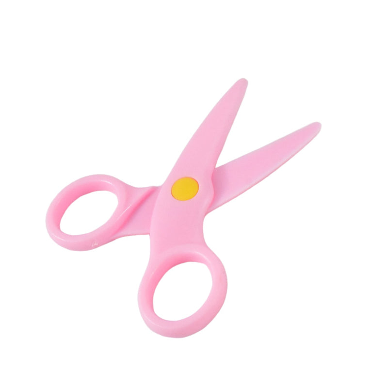 Child-Safe Plastic Scissors Set for Toddlers & Preschool Kids - Art & Craft Supplies