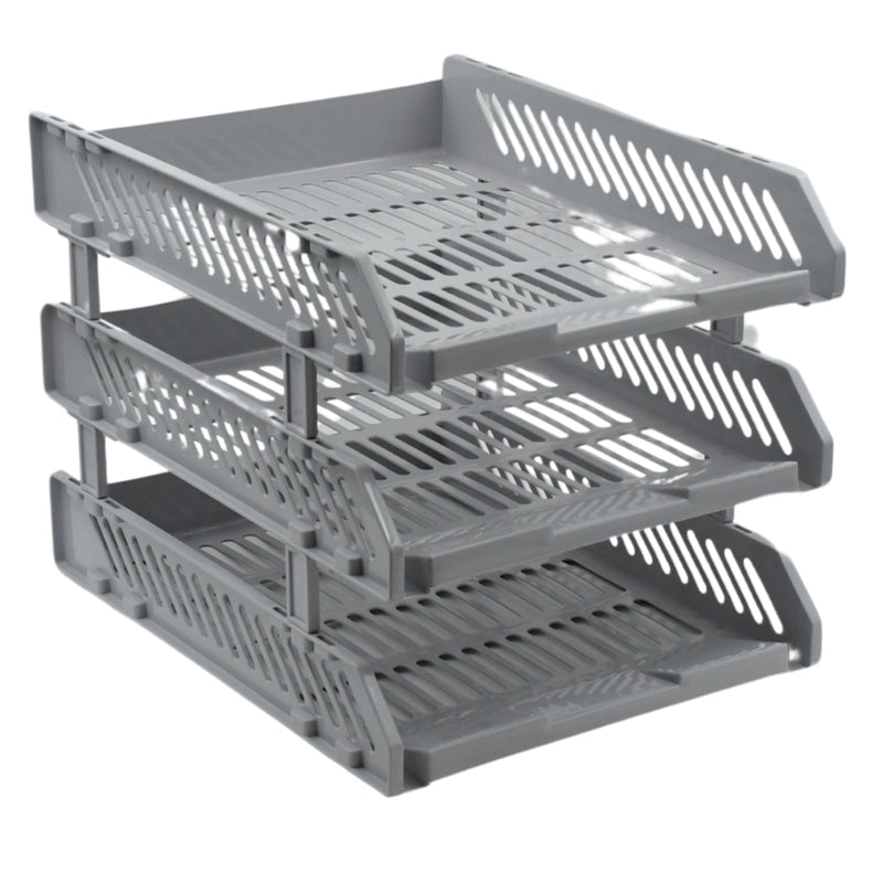 Multifunctional File Rack Drawers: Desktop Storage for Office Supplies (4/3 Layers)