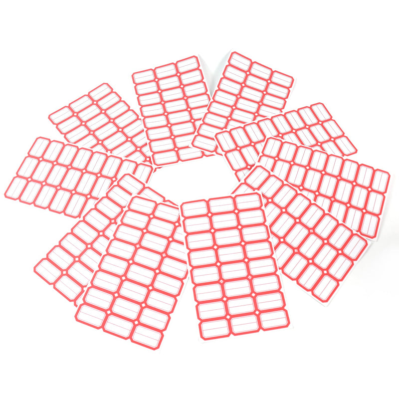 Clear Note Writable Sticker Labels