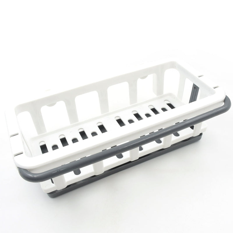 Hanging Drain Rack & Sponge Holder Basket for Kitchen Sink Storage
