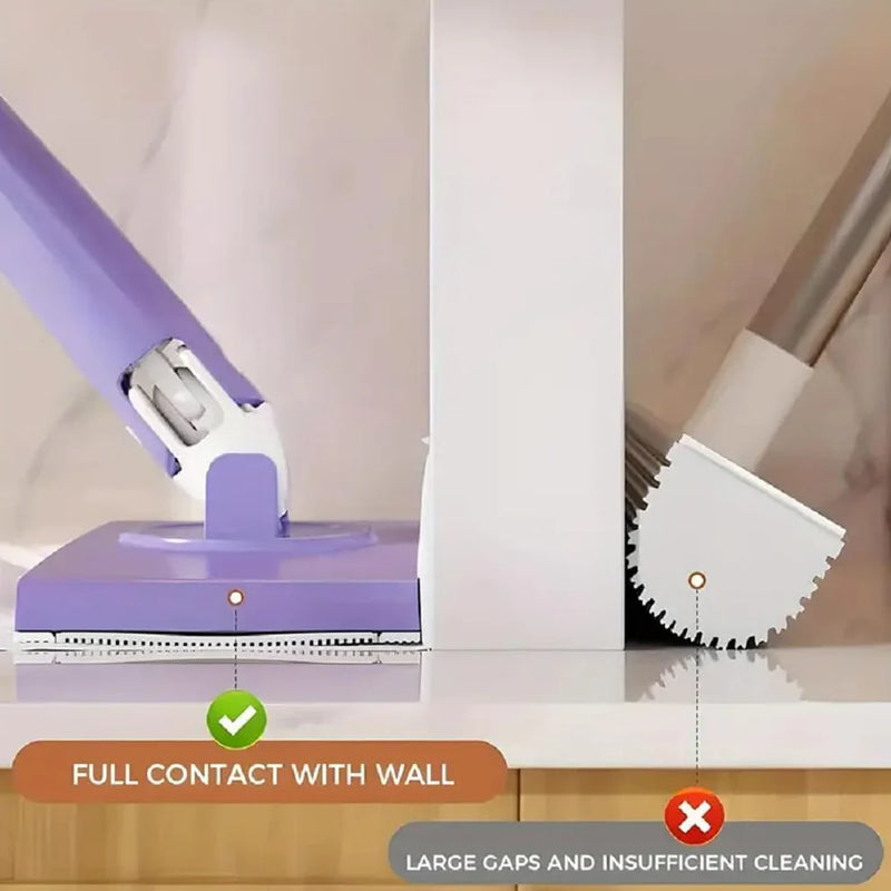 Mini Mop With Push & Pull Cloth Changing Handle