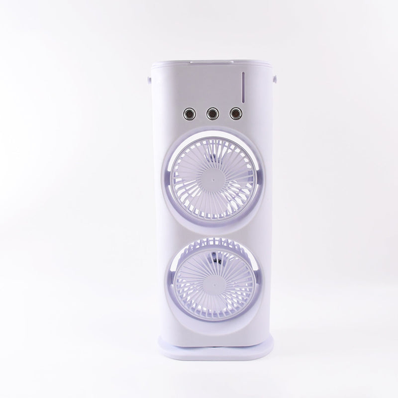 Portable Tower Mist Spray Cooling Fan, Air Cooling Fan (1 Pc)
