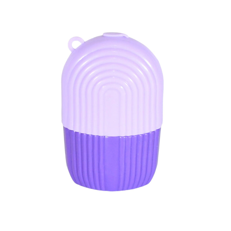 Beauty Ice Roller for Face & Eye Massage (Reusable, Purple / Without Box)