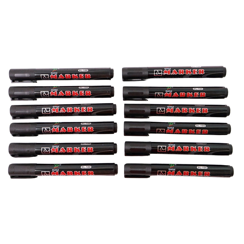 Black Permanent Marker Pens
