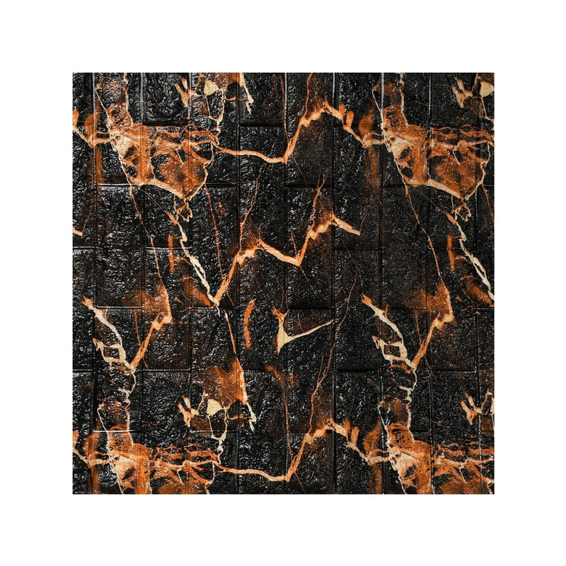 Peel-and-stick 3D wallpaper panels for stylish wall makeover