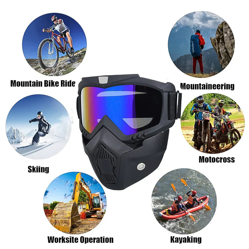 Off-road Motorcycle Helmet Goggles / Goggles Mask