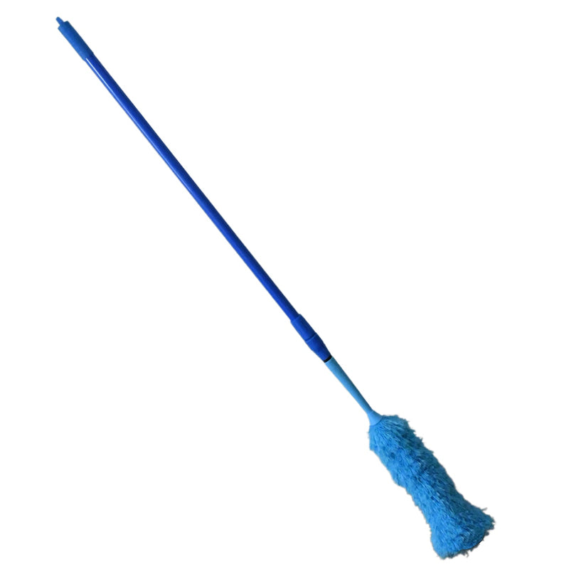 Adjustable Long Handle Microfiber Dust Brush – Foldable Ceiling & Appliance Cleaner