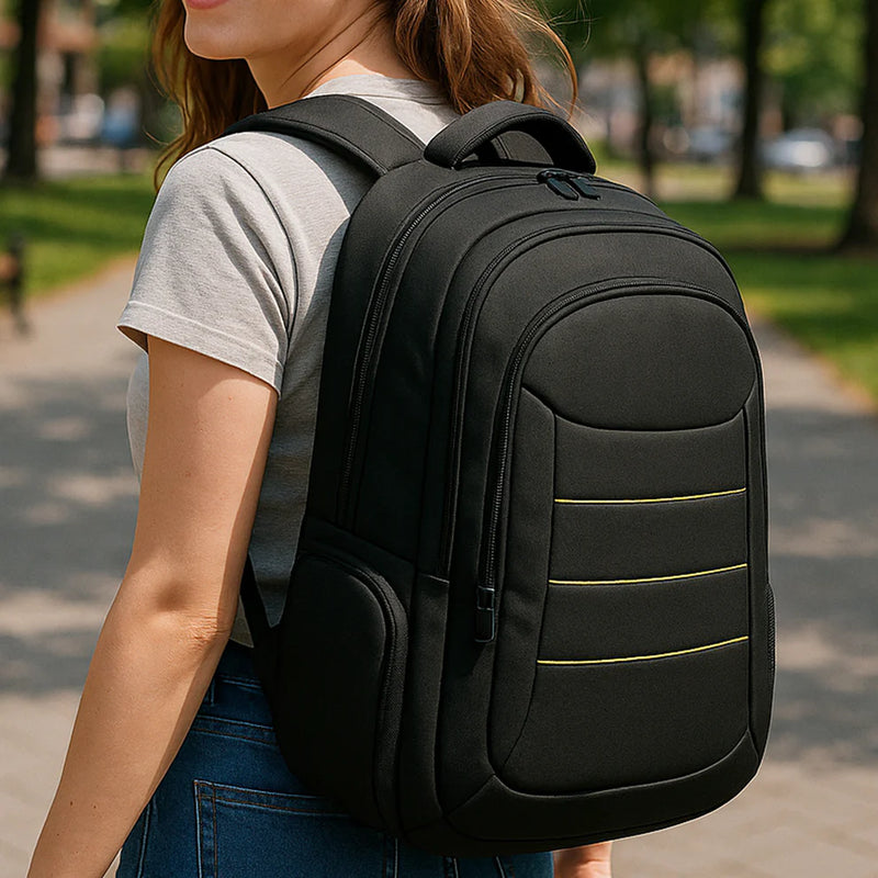 Polyester Black Laptop Bag