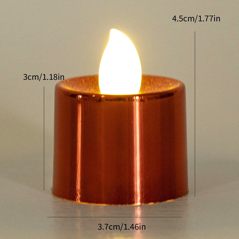 Candle Diya LED Golden Lights