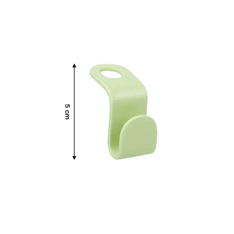 Versatile Plastic Closet Hanger Hooks