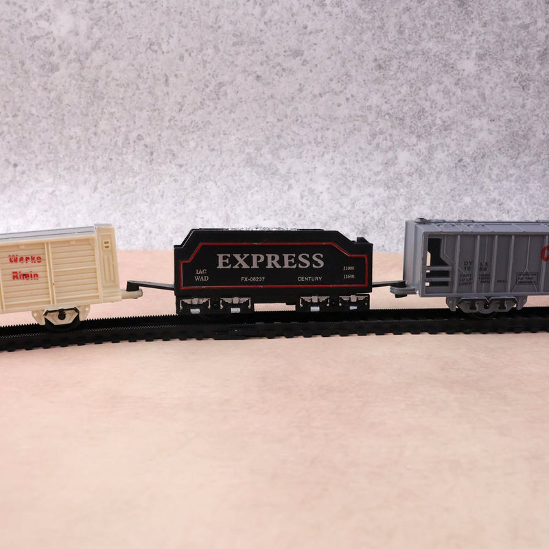 Toy Train Set for Kids, Battery Operated Train with Track Set