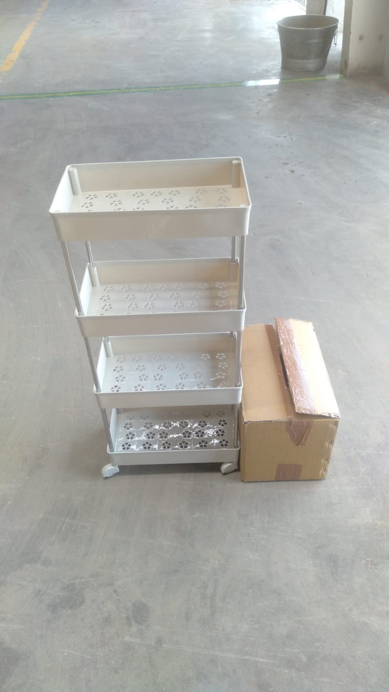 4 Layer Kitchen Rack For Holding And Placing Types Of Things