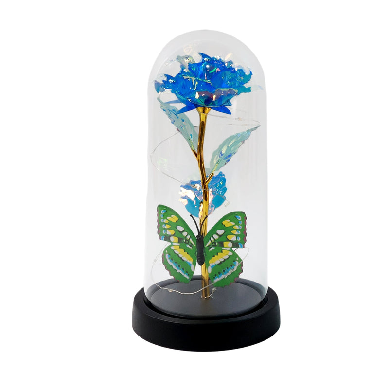 Night Blossom LED Rose Dome