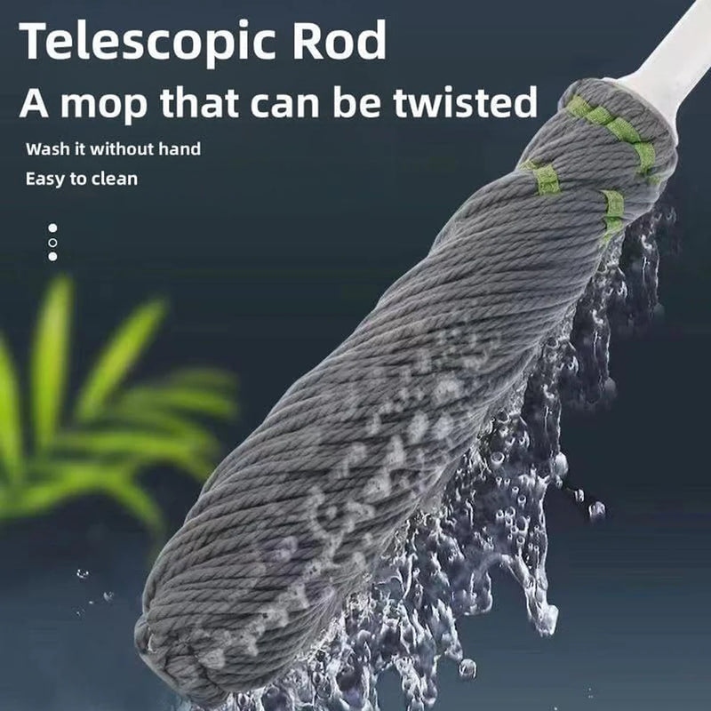 Squeeze Twist Mop / Self Wringing Mop With Stainless Steel Handle
