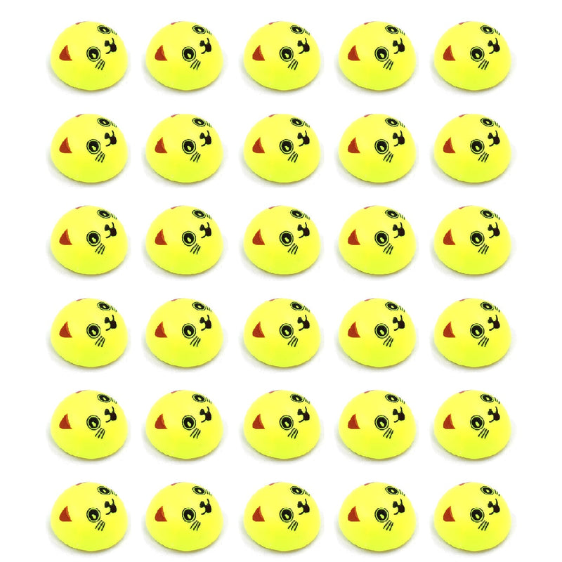Fun pull-back smiley toys in different designs