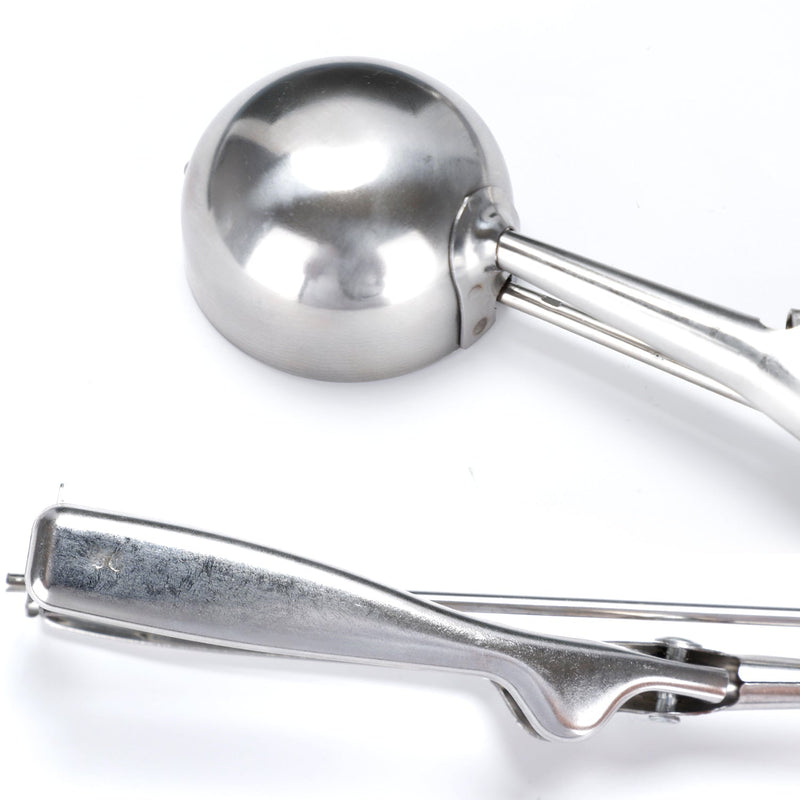 Ice cream scoop on counter