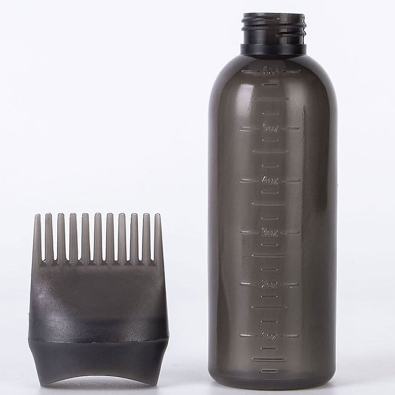 Comb Applicator Bottle, Hair Oil Applicator Bottle for Hair Dye Bottle Applicator Brush with Graduated Scale, Professional Brush Applicator Comb Hairdressing Coloring Styling Tool (1 Pc), Hair accessories
