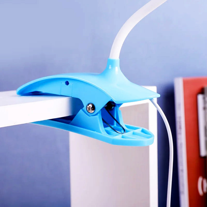 Desk Lamp Adjustable Gooseneck USB Rechargeable 3 modes