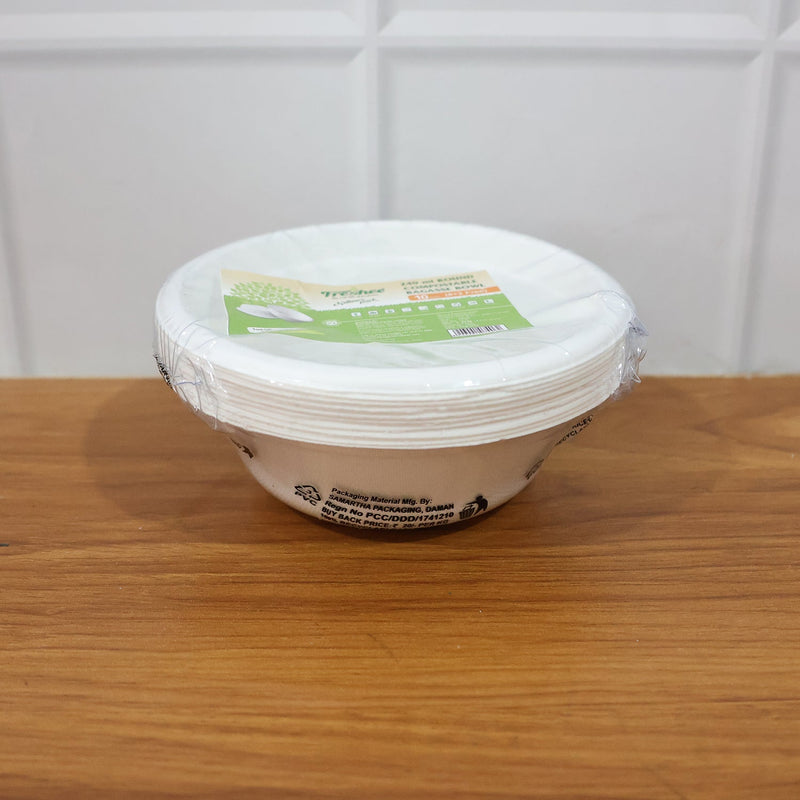 Freshee 240 ml Compostable Bagasse Bowl (10 Pc)