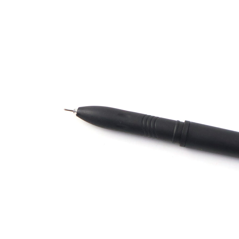 Refillable Black Marker Pen with Extra Ink Refills 20 pieces (1 Set)
