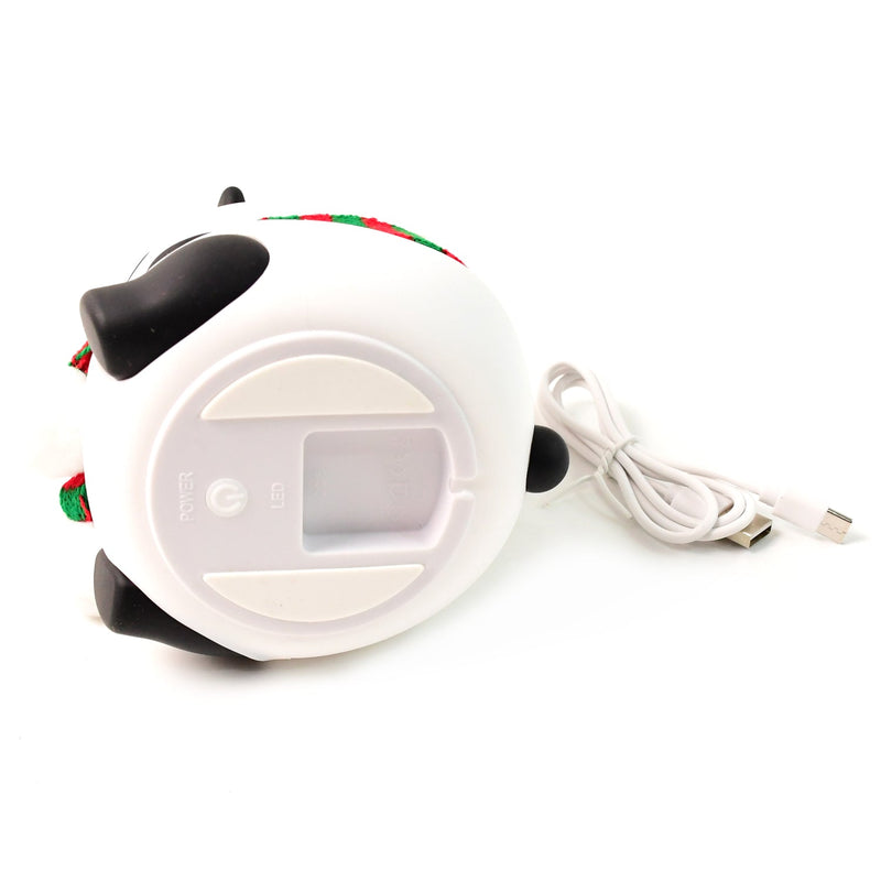 7 Color LED Silicone Panda Lamp