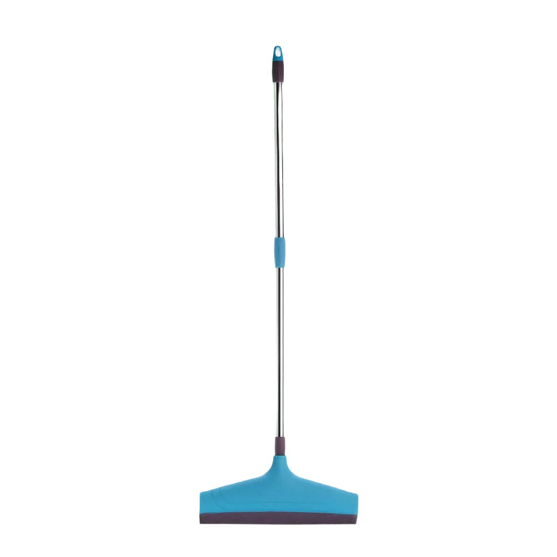 Stainless steel floor wiper with adjustable rod.