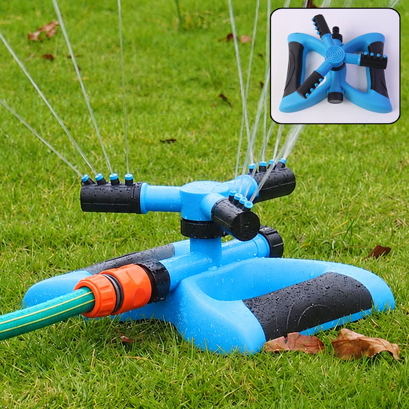 Garden Water Sprinkler  360 Rotating For Full Coverage