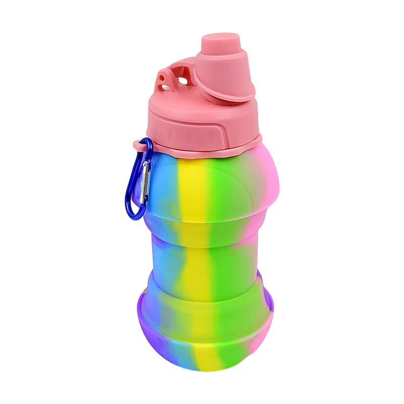 Flexible / Collapsible Silicone Water Bottle (260 ml)
