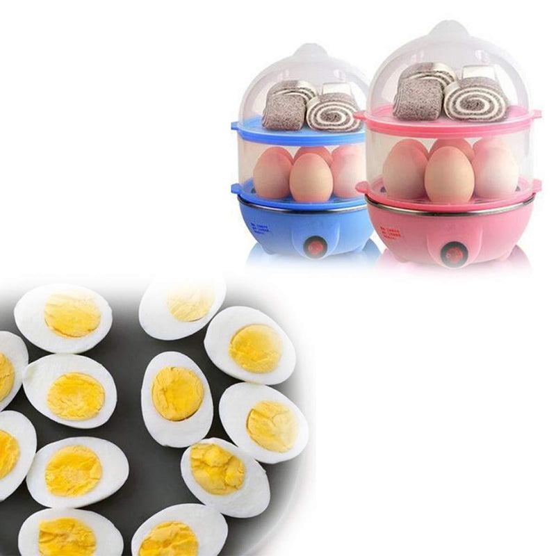 2 Layer 14 Egg Cooker Boilers / Steamer