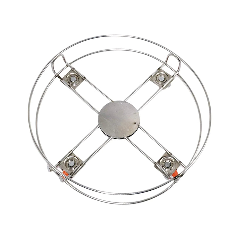 Stainless Steel Gas Cylinder Trolley With Wheels
