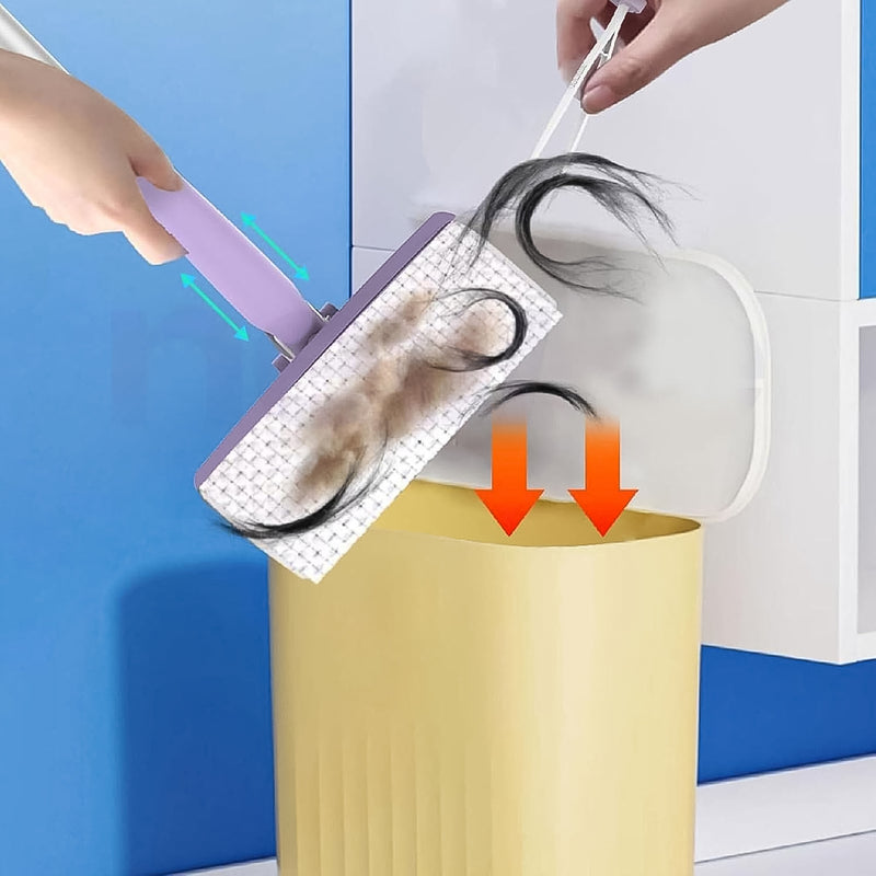 Mini Mop With Push & Pull Cloth Changing Handle