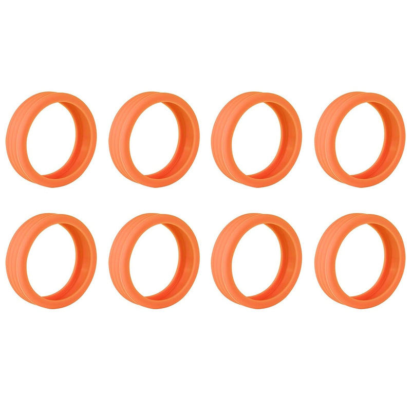 Silicone Luggage Wheel Covers – Noise Reduction & Protection (8 Pcs)