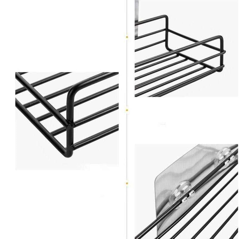 Multipurpose Wall Mount Metal Shelf & Rack For Home / Kitchen