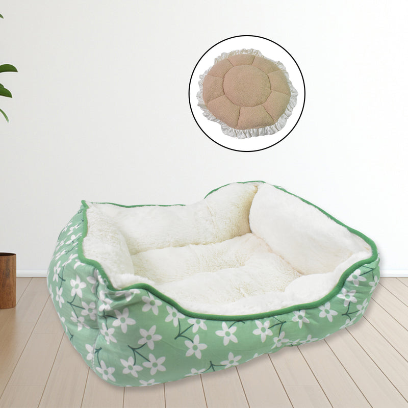 Pet Dog & Cat Bed General Thickening (1 Pc / Mix Design & Colour)