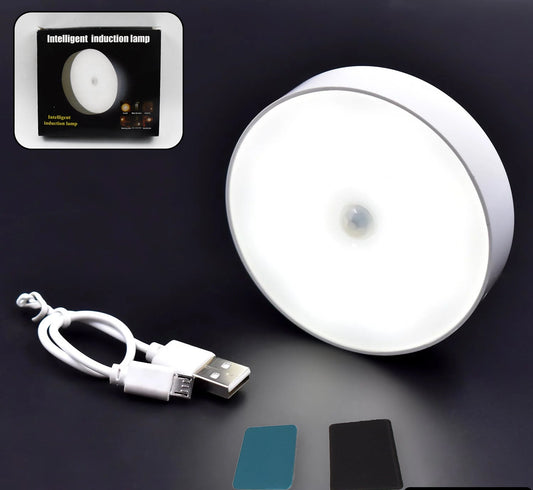 LED Intelligent Induction Lamp With USB Charging & Double-sided Adhesive Pads