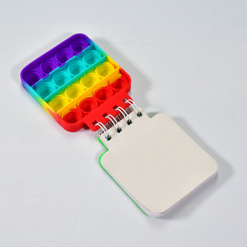 Square  It fidget notebook