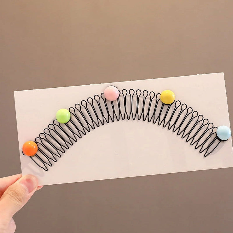 Cartoon Hair Clip for Kids – Curly Hair Tidy Comb Accessory (1 Pc)