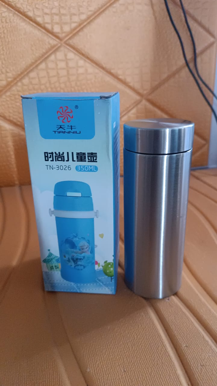 Double Walled Vacuum Insulated Water Bottle | (350 ml Approx)