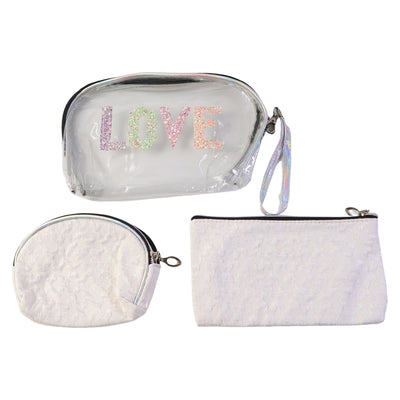 3-in-1 Premium Makeup Bag Set
