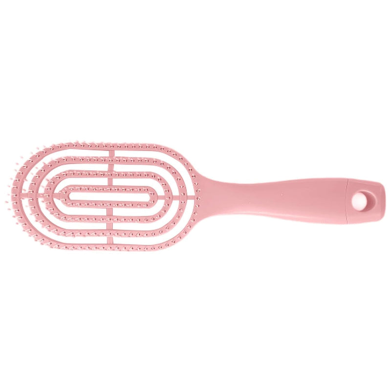 Curved Vented Styling Massage Hair Brush Detangling Comb For Men And Women (1 Pc)