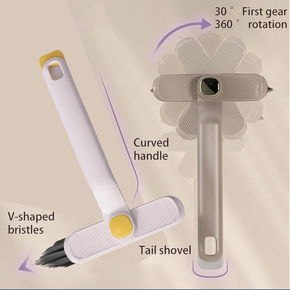 Multi-function 360 Degree Rotating Crevice Floor Cleaning Brush (1 Pc)