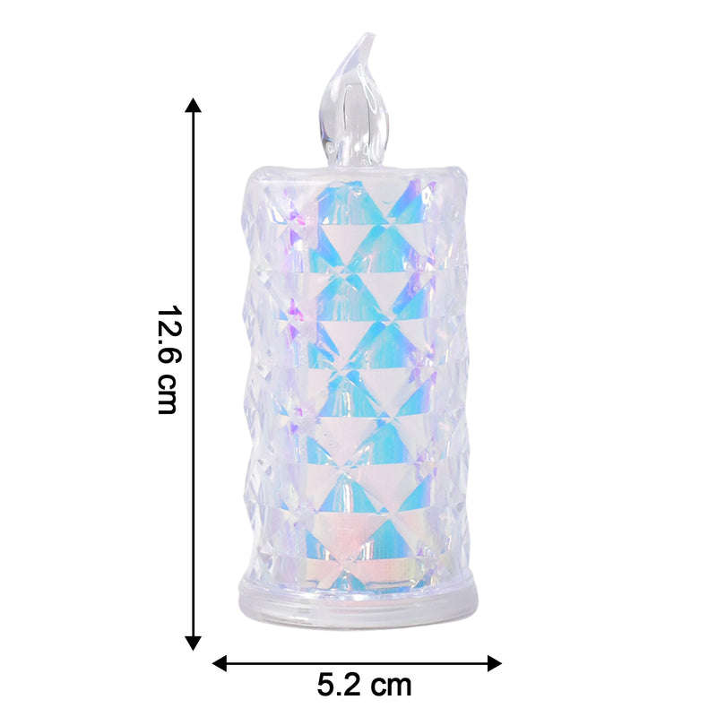 Led Flameless Decorative Candle Lights (3 Pc  Set)