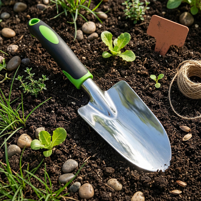 Garden Hand Trowel  Ergonomic Steel Blade For Easy Digging