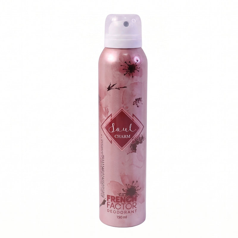 French Factor Soul Charm Deodorant Body Spray (1 Pc 150 Ml)