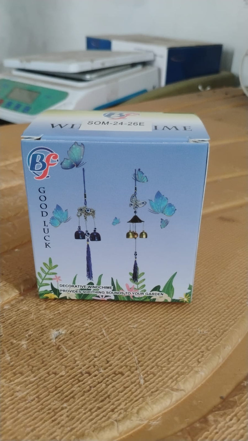 Metal Evil Eye Wind Chime Bells (Mix Design / 1 Pc)