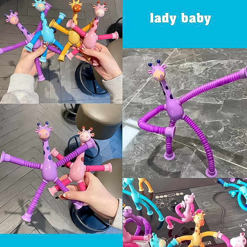 LED Giraffe Telescopic Suction Cup