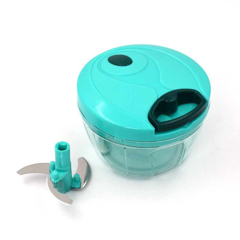 Handy Mini Plastic Vegetable Chopper / Cutter With 3 Blades